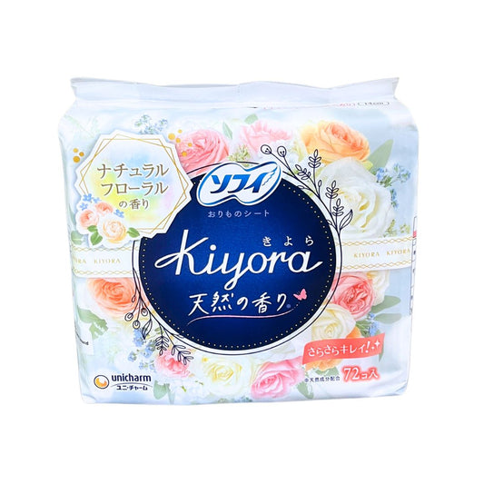 PANTY LINER (SOFY KIYORA NATURAL FLORAL 72PK) 1p