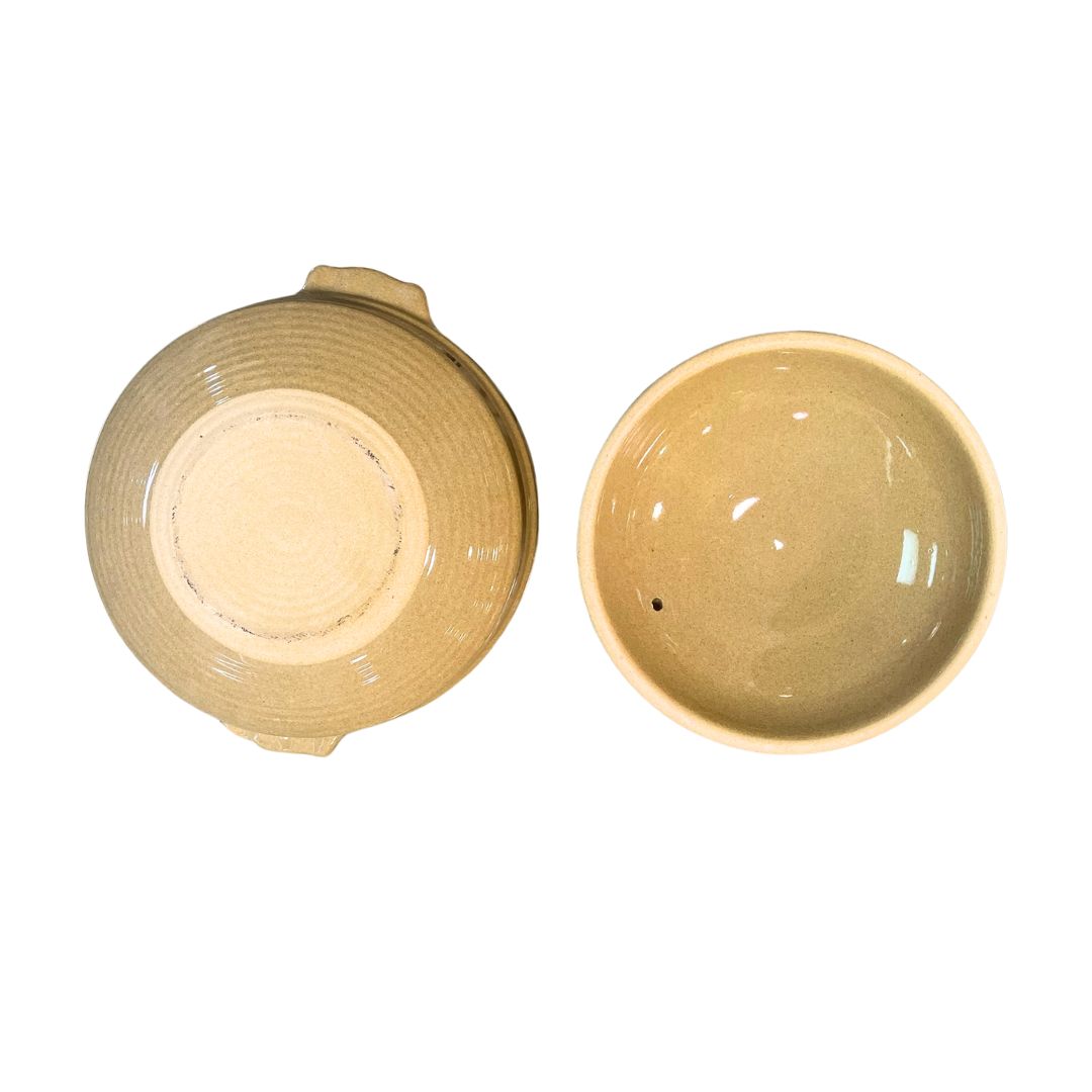 HANASAKURA ASAGATA DONABE 17cm / EARTHEN POT 1p