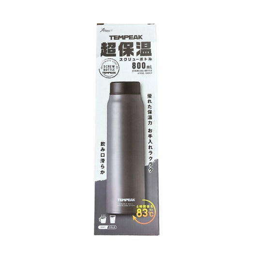 Tempek Extreme Thermal Bottle 800Ml Grey / Bottle 1