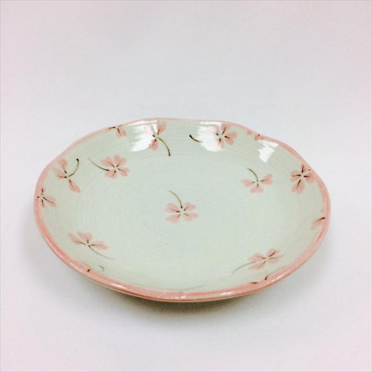 PORCELAIN PLATE (CLOVER 13CM PK) 1P