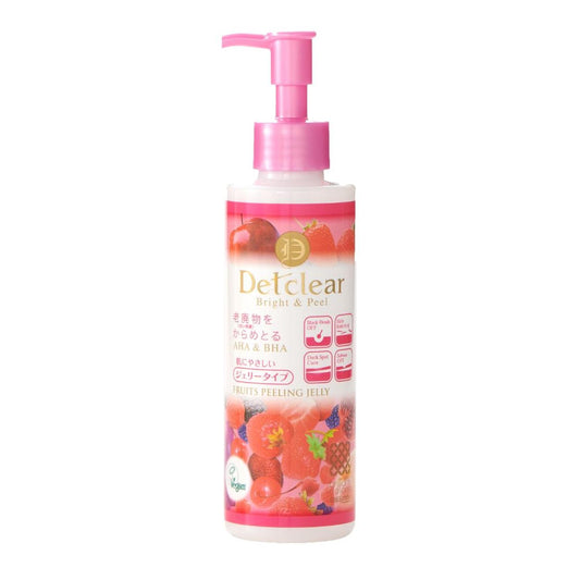 DETCLEAR BRIGHT & PEEL PEELING JELLY BERRY MIX / PEELING GEL 180ml
