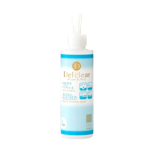 DETCLEAR BRIGHT & PEEL PEELING JELLY FRAGRANCE FREE / PEELING GEL 180ml
