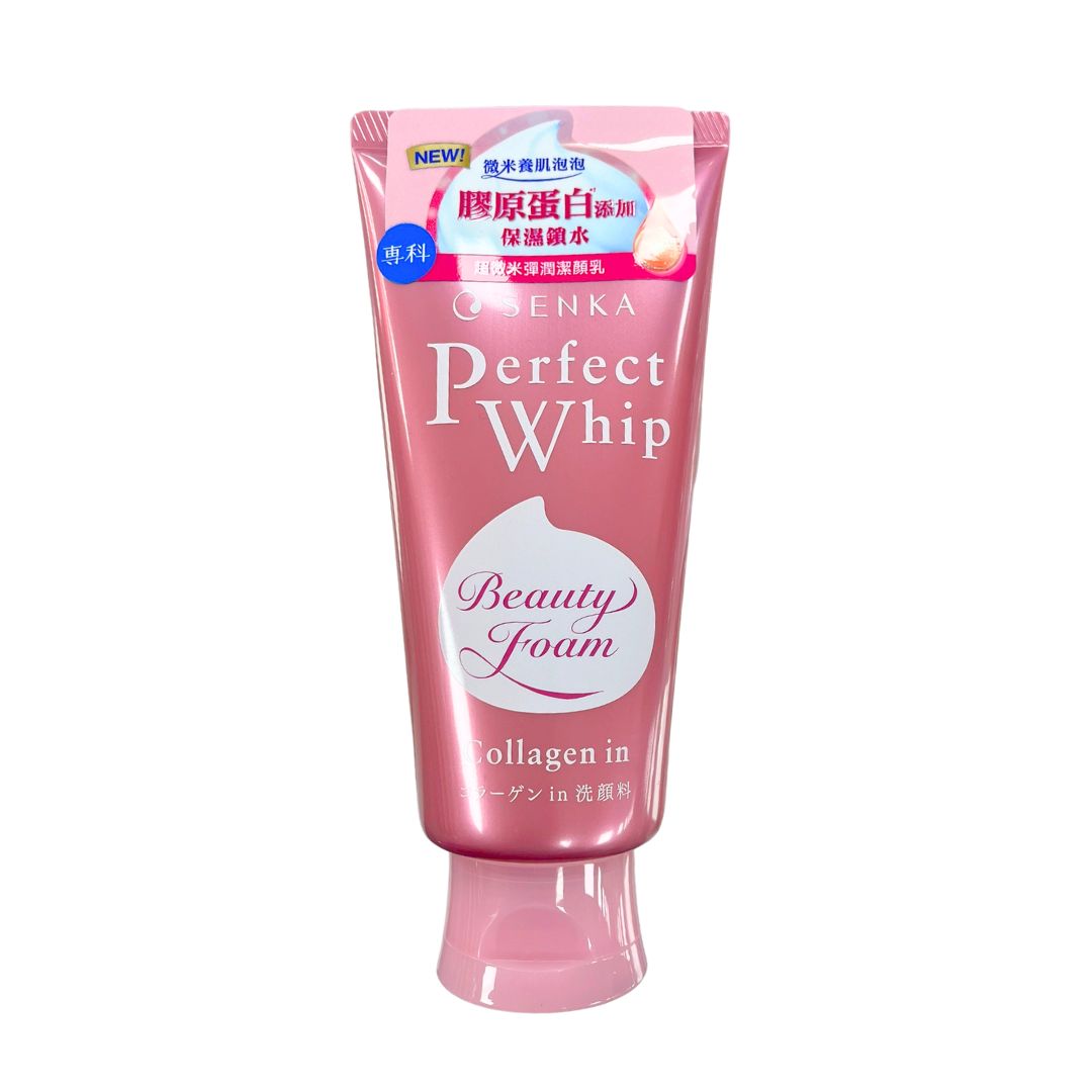 Senka Perfect Whip Collagen In / Face Wash 120G