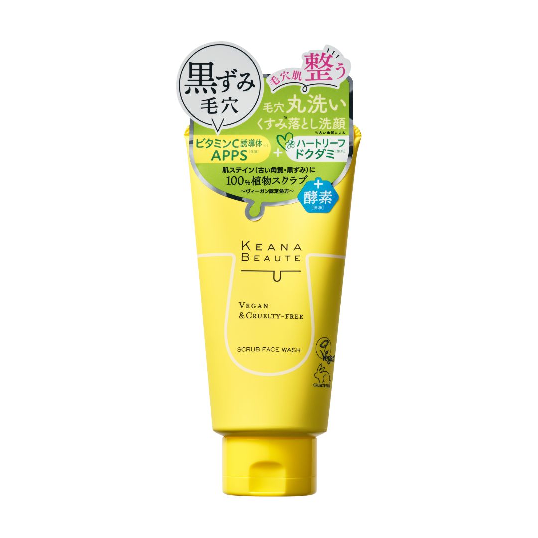 MEISHOKU KEANA BEAUTE SCRUB FACE WASH / FACE WASH 120g