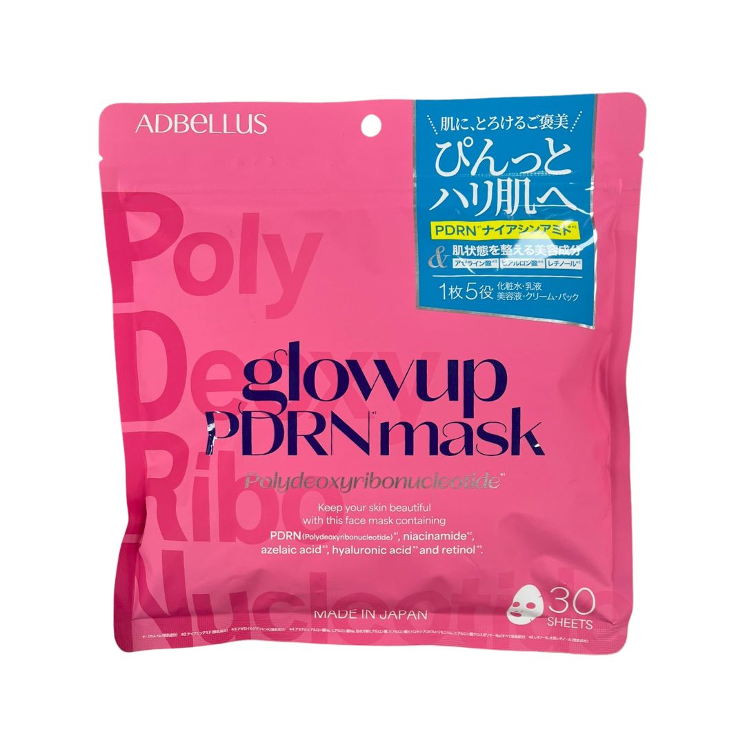 Glowup [Pdrn] Facial Masks 30 Sheets