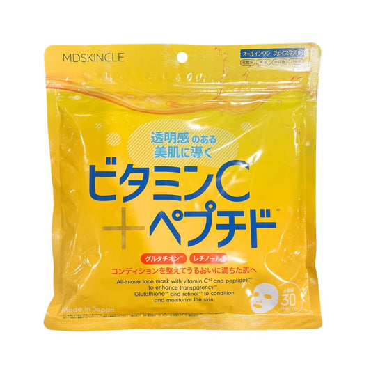 Vitamin C + Peptide Face Mask 30 Sheets 370Ml