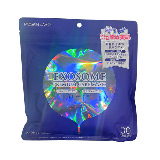Exosome Premium Care Face Mask 30 Sheets 370Ml