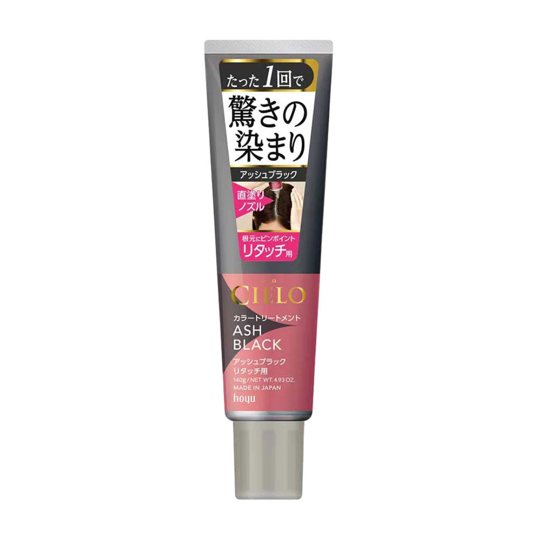 Cielo Colour Treatment Root Touch Up Ash Black / Gray Hair Colour Treatment 140G