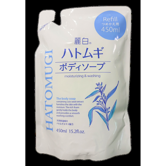 REIHAKU HATOMUGI BODY SOAP REFILL 450ml
