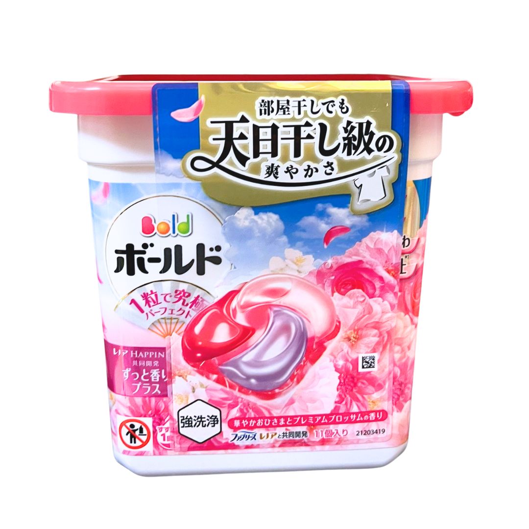 BOLD GEL BALL 4D PREMIUM BLOSSOM / LAUNDRY DETERGENT 12p