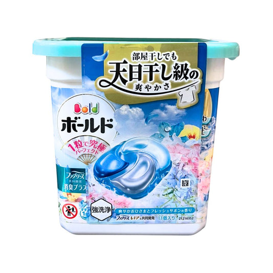 BOLD GEL BALL 4D FRESH FLOWER SAVON / LAUNDRY DETERGENT 12p