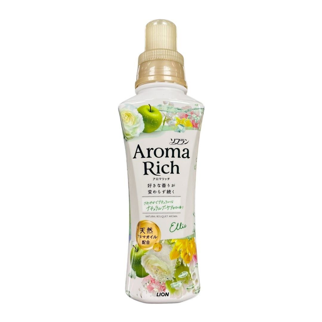 Soflan Aroma Rich Ellie Fabric Softener Bottle 480Ml