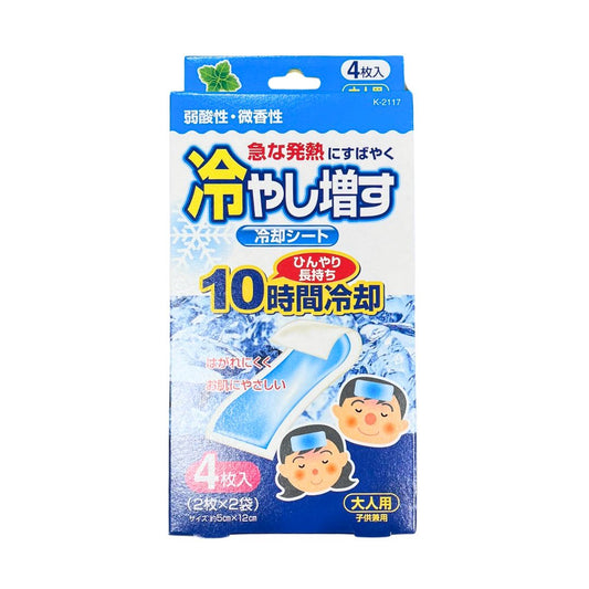 COOLING GEL SHEETS(4 SHEETS)MINT SCENT 1P