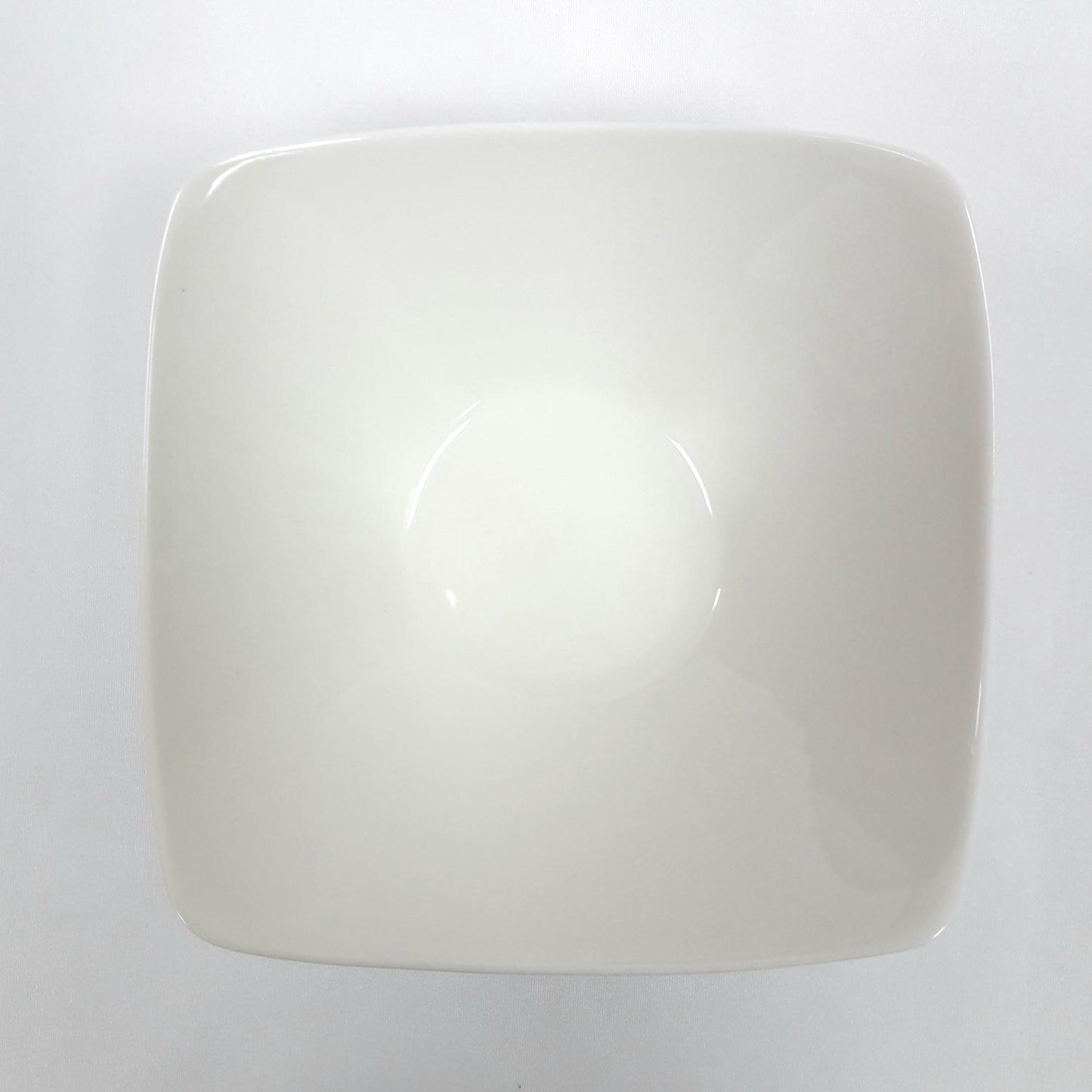 White bone square deep bowl : PB 1p