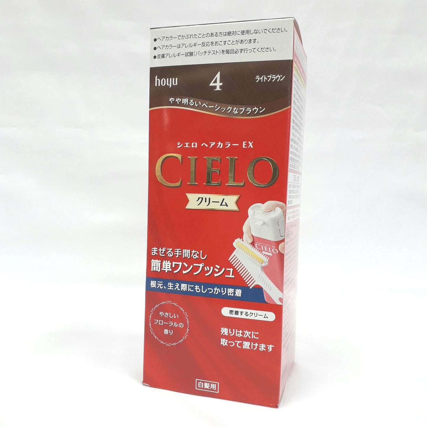 CIELO COLOUR EX CREAM LIGHT BROWN 4 / HAIR DYE 1P