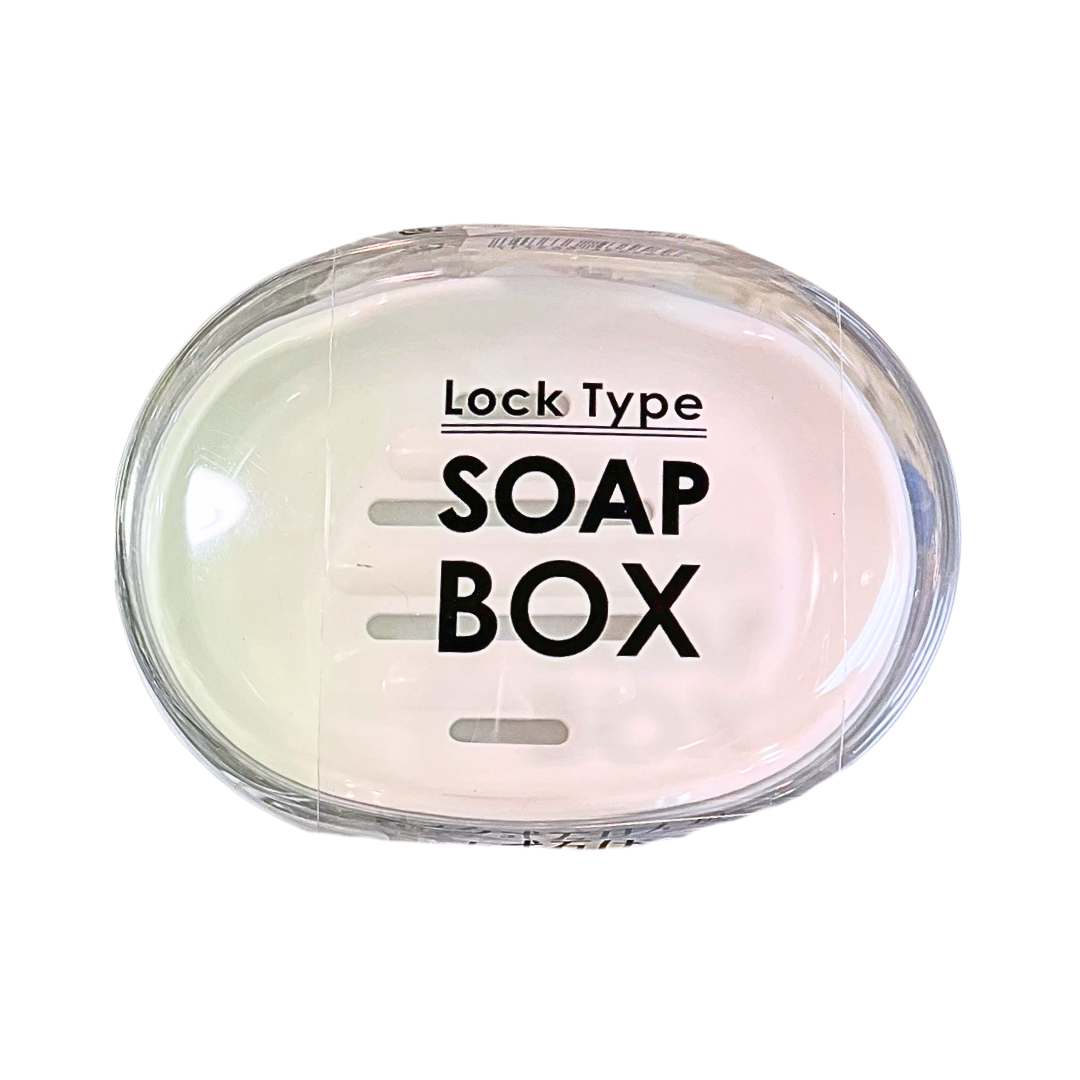 Angee Lock Type Soap Tray White 1P