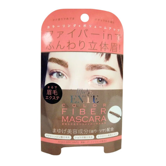COLOUR FIBER EYEBROW MASCARA ASH BROWN 1p