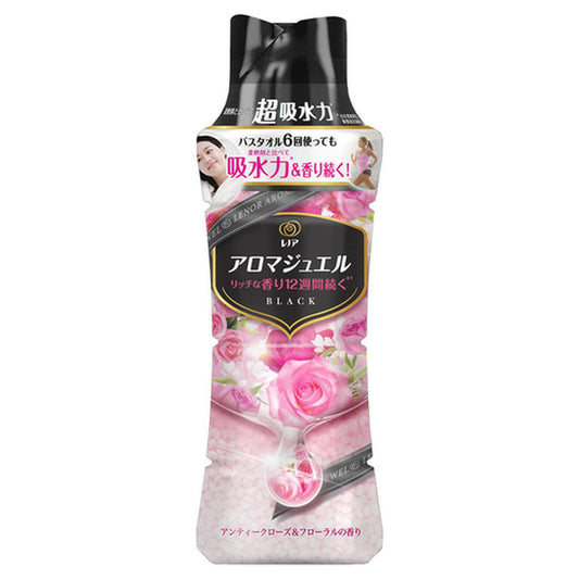 LENOR HAPPINESS AROMA JEWEL ROSE FLORAL / LAUNDRY FRAGRANCE 470ml