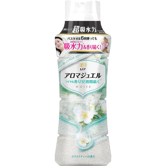 LENOR HAPPINESS AROMA JEWEL WHITE TEA / LAUNDRY FRAGRANCE 470ml
