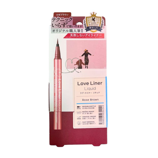 Love Liner Liquid Eyeliner R4 Rose Brown / Eye Liner 1P