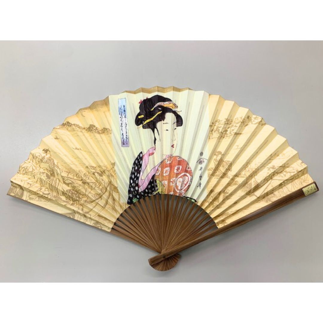 SENSU KARAKI UKIYOE OHISA / FOLDING FAN 1p