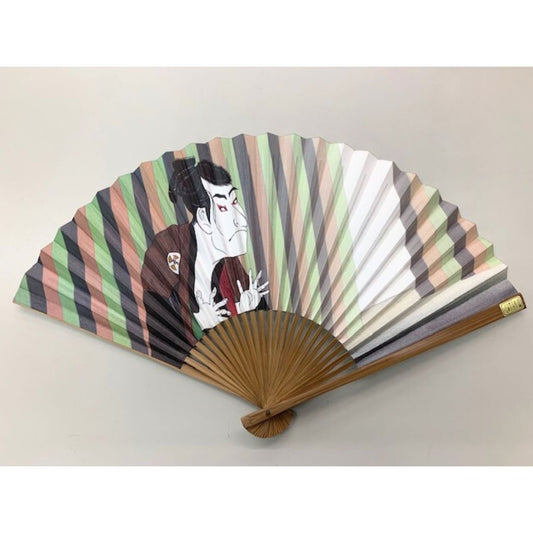 SENSU KARAKI UKIYOE ONIJI / FOLDING FAN 1p
