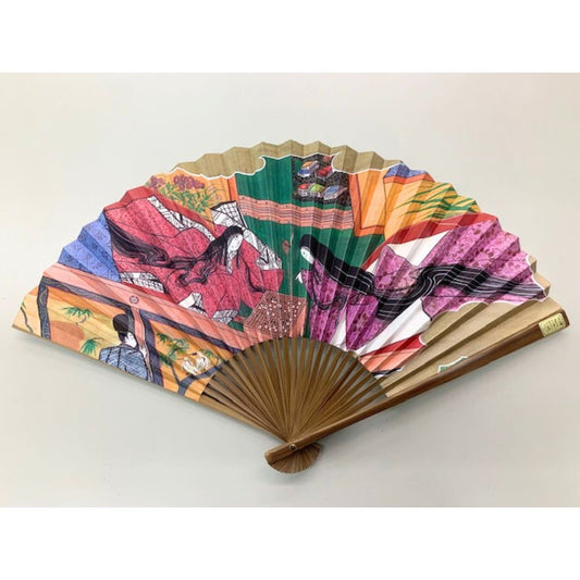 SENSU KARAKI UKIYOE UTSUSEMI / FOLDING FAN 1p