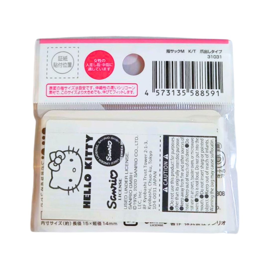 Finger Cot M Hello Kitty Nail Out Type 1P