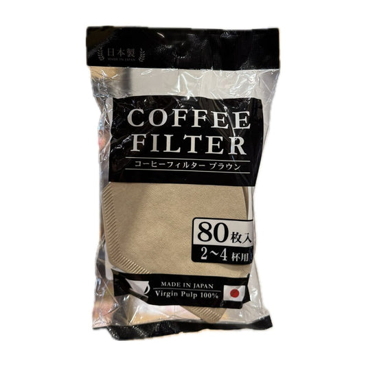 COFFEE FILTER BROWN FOR 2-4 CUPS 1p