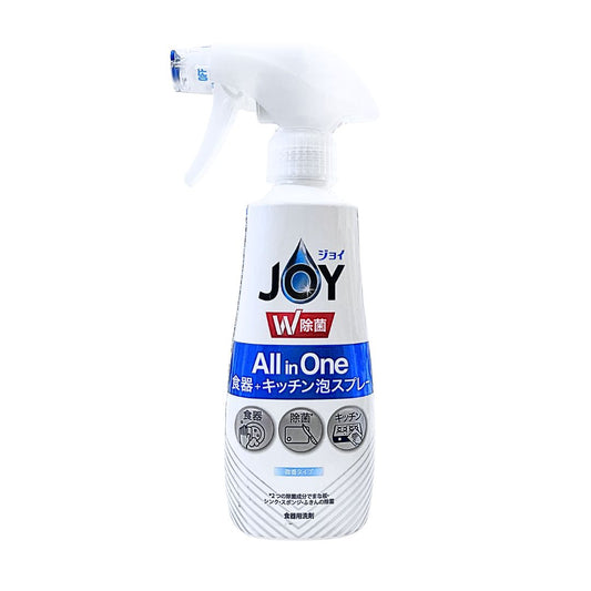 JOY W DISINFECTANT MIRACLE FOAM SPRAY FAINT SCENT TYPE / DISHWASHING DETERGENT 275ml