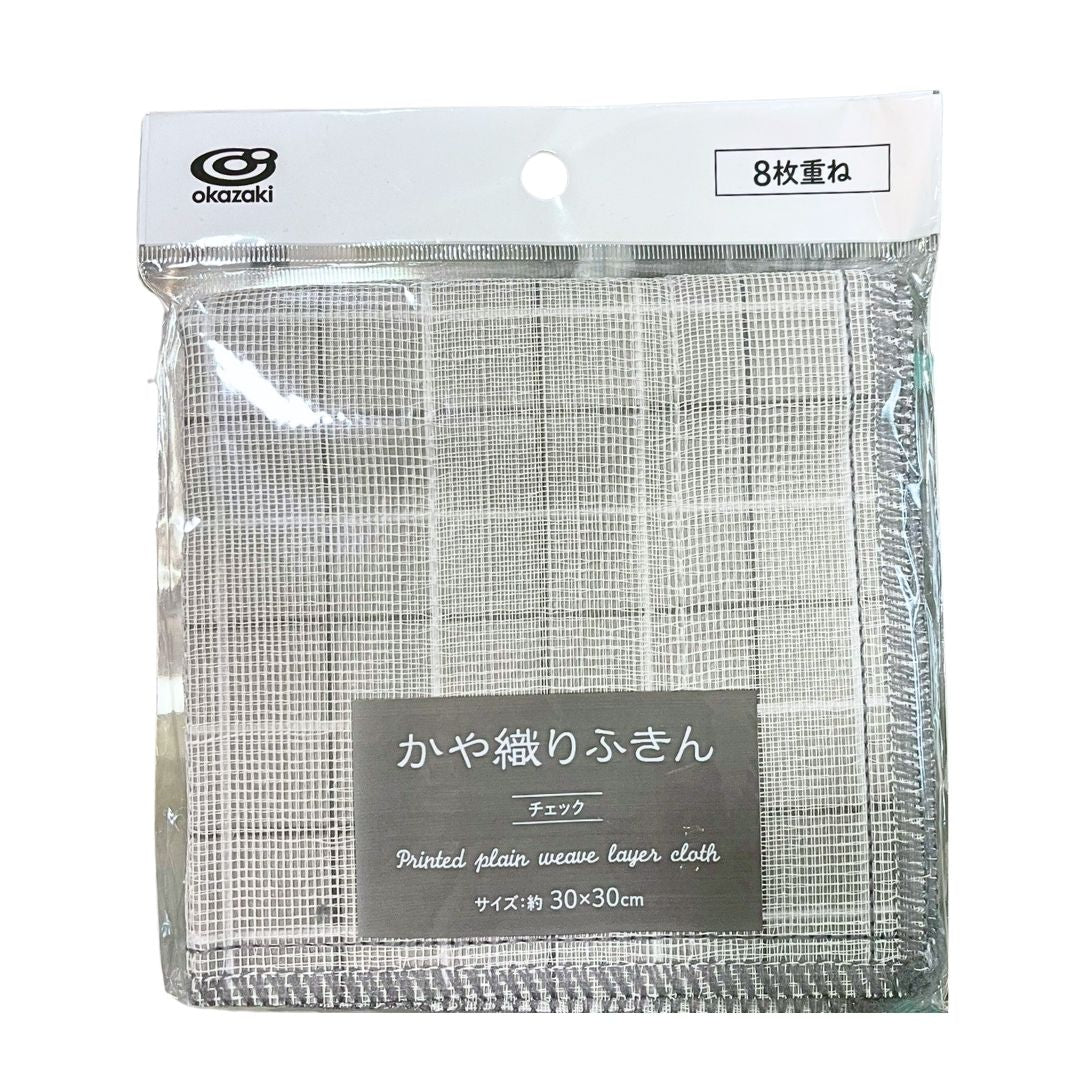 Print Kayaori Dish Cloth Plaid Pattern / Kitchen Goods 1P