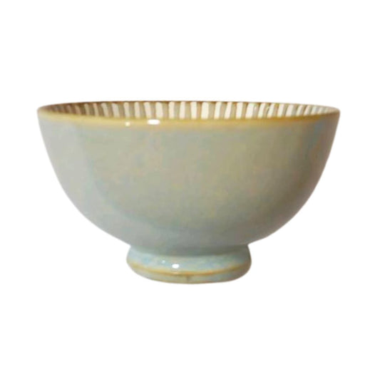 Water Repellent Tokusa Gray Rice Bowl 1P