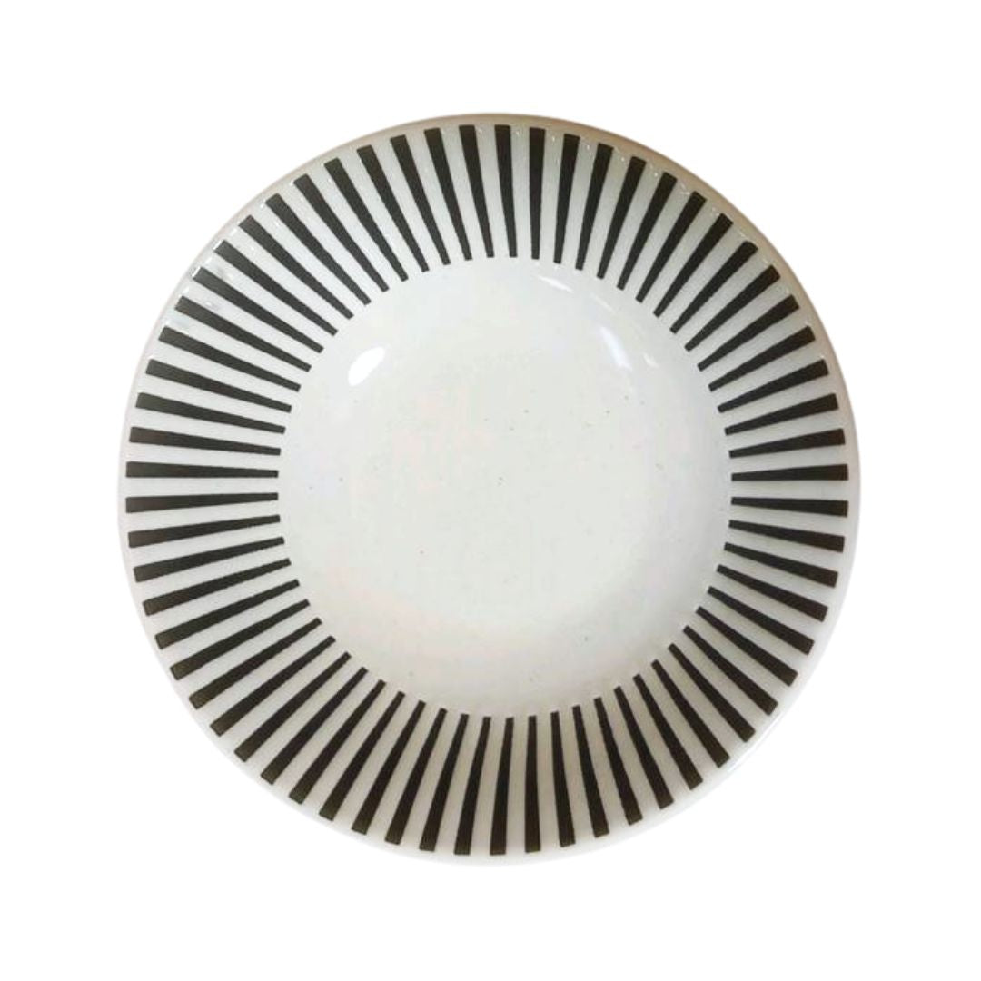 Fuchitokusa White 4.0 Shallow Bowl 1P