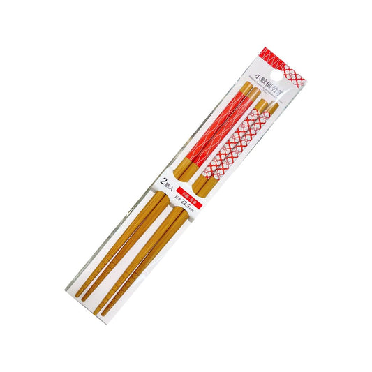 Small Crest Patterned Bamboo Chopsticks (Tachiwaku/Hanabishi) 2 Pairs / Chopsticks 1P