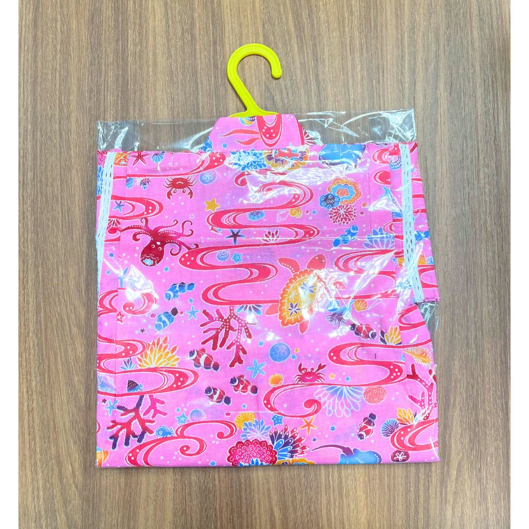 Girls' Jinbei 100Cm Sea (Pink) / Clothes Set 1