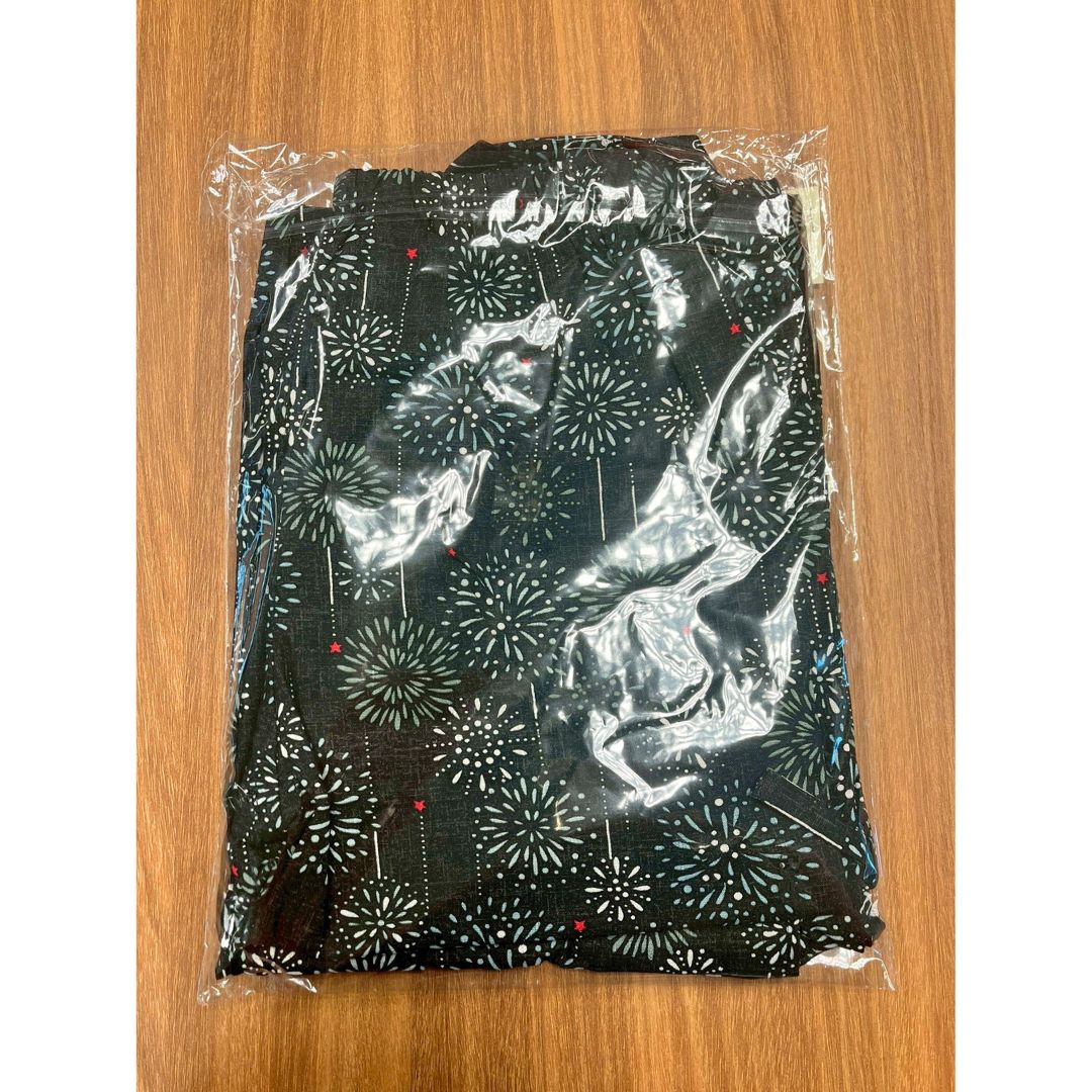 Boys' Jinbei 120Cm Fireworks (Black) / Clothes Set 1