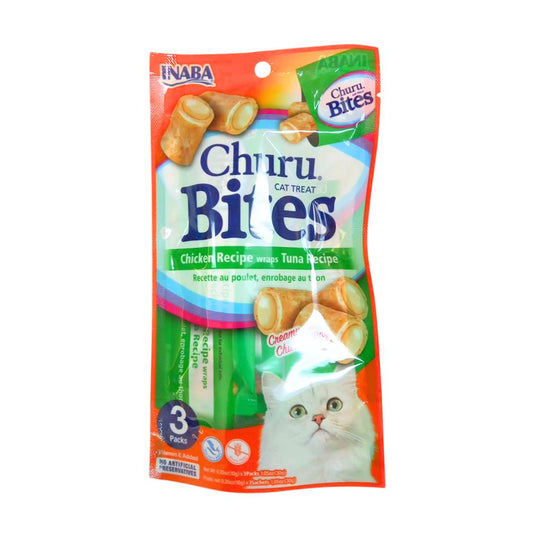 Cat Churu Bites Chicken Wraps With Tuna 30G
