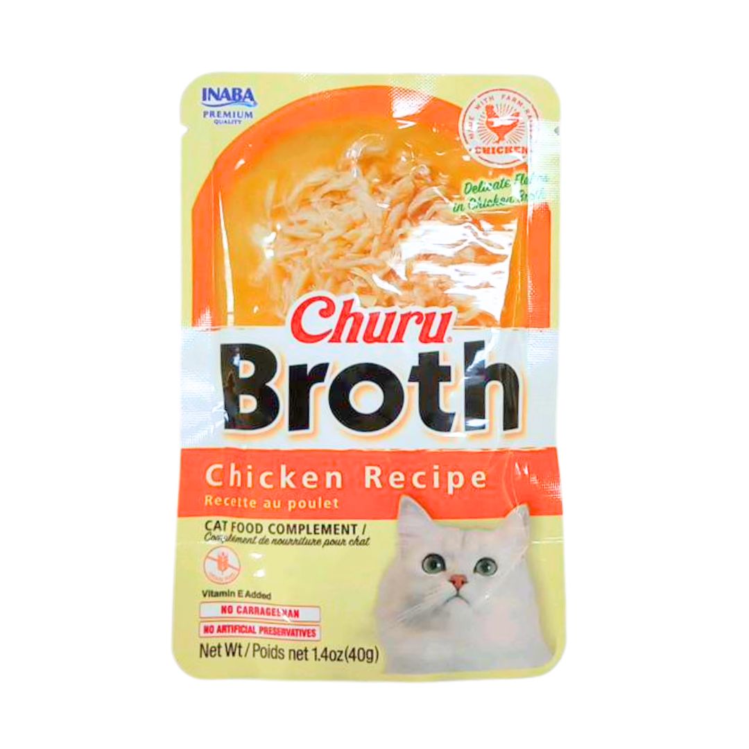 Cat Churu Broth Chicken Pouch 40G