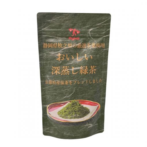 MYKAI / OISHII FUKAMUSHI RYOKUCHA GREEN TEA / TEA LEAVES 100g
