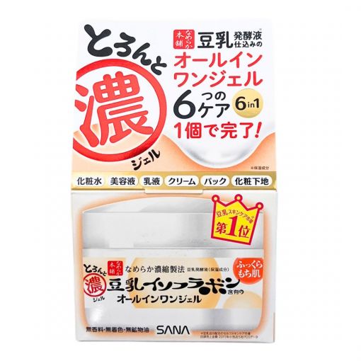 SANA / NAMERAKA HONPO RICH ALL-IN-ONE RICH GEL / GEL CREAM 100g