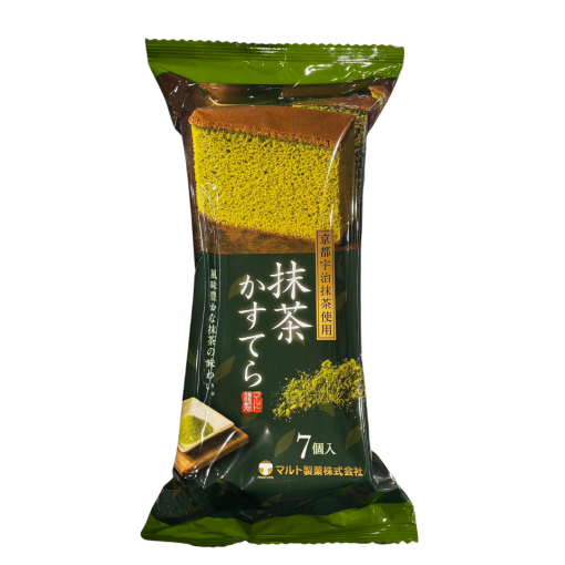 MARUTO SEIKA / WHEAT CAKE (MATCHA CASTELLA) 170g