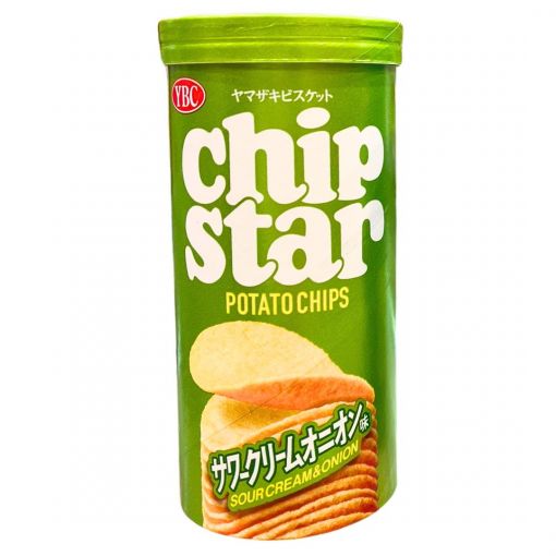 YAMAZAKI BISCUIT / CHIP STAR S SOUR CREAM & ONION FLAVOUR / POTATO CHIPS 45g
