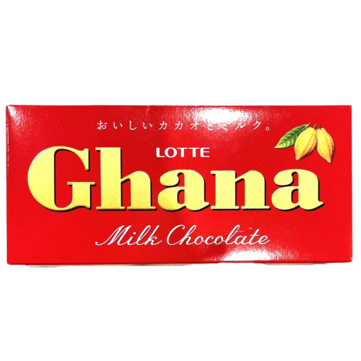 LOTTE / GHANA MILK / CHOCOLATE 50g