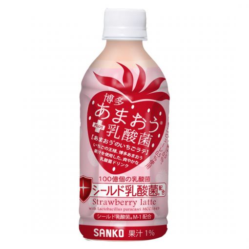 SANKO / HAKATA AMAOU PLUS NYUSANKIN / SOFT DRINK 350ml