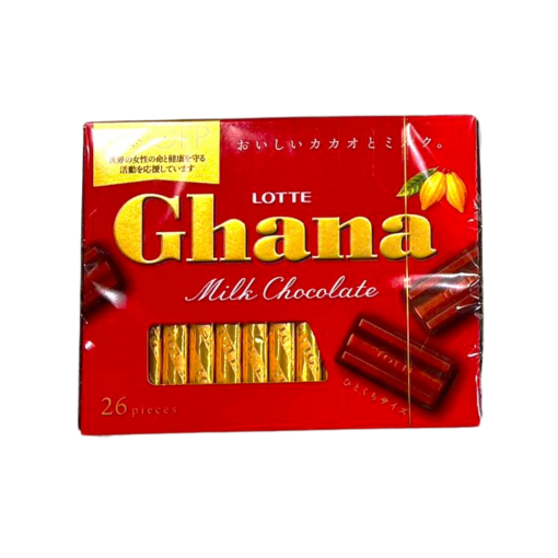 LOTTE / GHANA MILK EXCELLENT / CHOCOLATE 119g