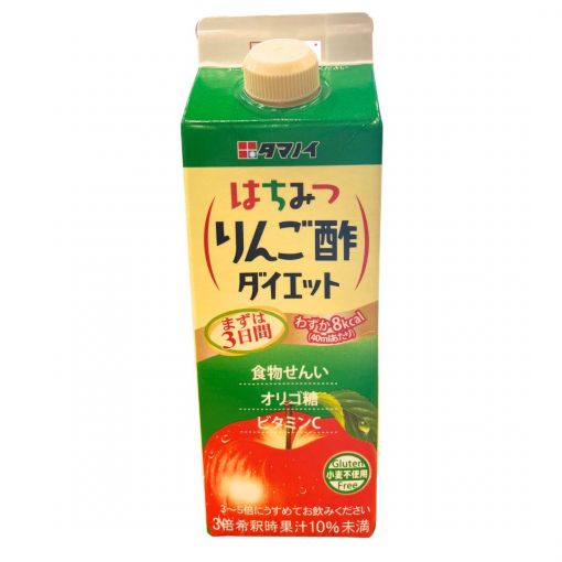 TAMANOI VINEGAR / HONEY APPLE CIDER VINEGAR DIET CONCENTRATE TYPE GTP / SOFT DRINK 500ml