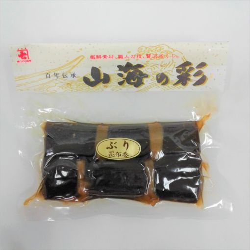 KANESHICHI / SEASONED YELLOWTAIL (BURI KONBU MAKI) 2p