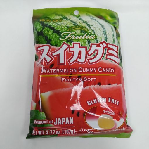 KASUGAI / GUMMY EX FRUTIA WATERMELON 107g