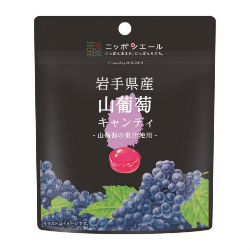 ZEN-NOH INTERNATIONAL CORPORATION / IWATE SAN GRAPE CANDY / CANDY 30g