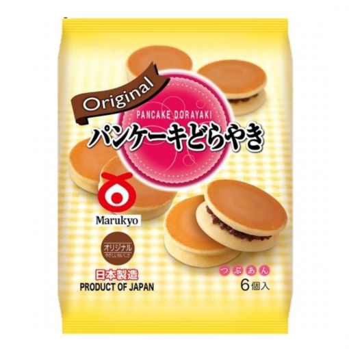 MARUKYO SEIKA / PANCAKE DORAYAKI 6P (ORIGINAL) / FR SWEET BEAN WHEAT CAKE 310g